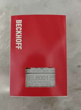 倍福EL6001，成色带包装发货-议价