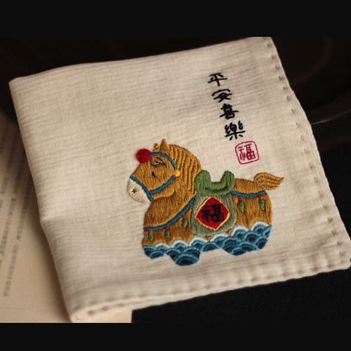 男士女士随身吸汗手绢生日礼物