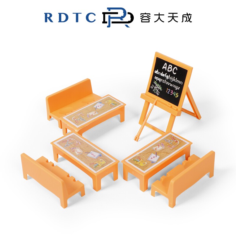 【容大2022新品】心理学咨询辅导室沙盘游戏沙具模型摆件课桌套装