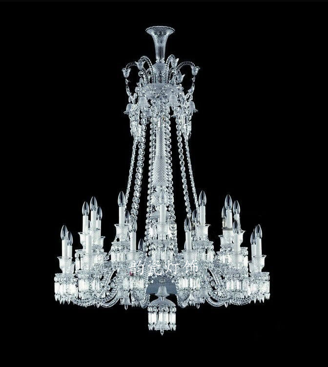 巴卡拉豪华欧式风水晶吊灯