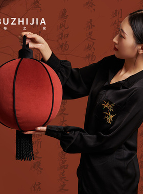 『蛇来运转』高端中式复古蛇年抱枕灯笼拼接抱枕节日喜庆沙发靠垫