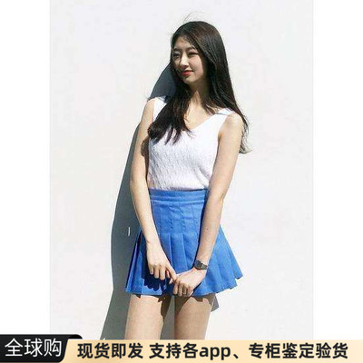 美国绞花打底外穿针织背心现货