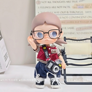 拼色棒球服zisga向往之处8分之一可动人偶娃衣嘎子姐玩偶衣服配饰