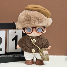 dimoo心动特调搪胶娃衣秋冬美拉德毛衣迪士尼奇奇蒂蒂布鲁托衣服