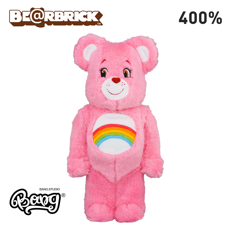Bearbrick400%彩虹熊积木熊