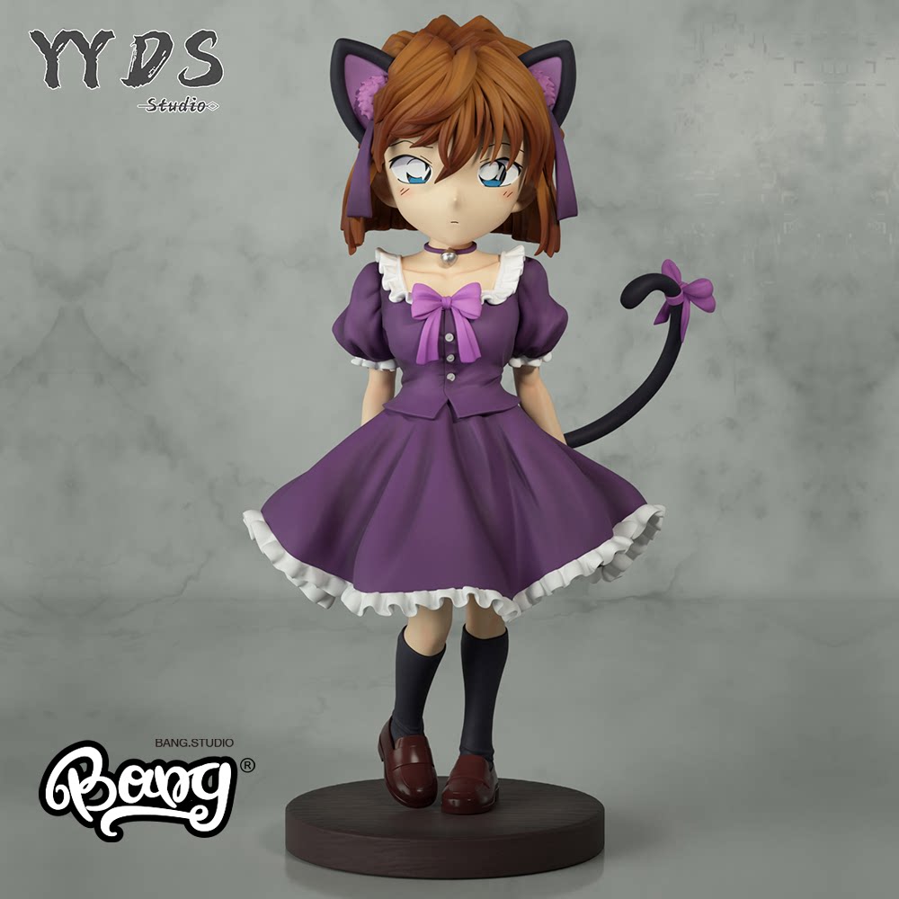 【bang】预售 yyds工作室 猫耳朵灰原哀 gk潮玩q版手办摆件礼物