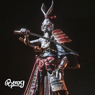 【Bang】现货 匠盟 福瑞星球 兔人 剑豪无名1/12可动人偶手办模玩