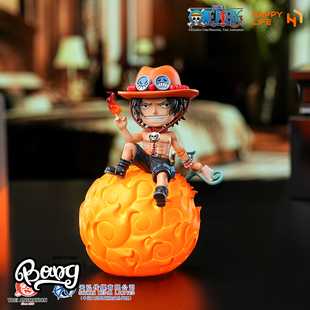 恶魔果实 HAPPY LIFE 海贼王 现货 艾斯声控小夜灯手办 Bang