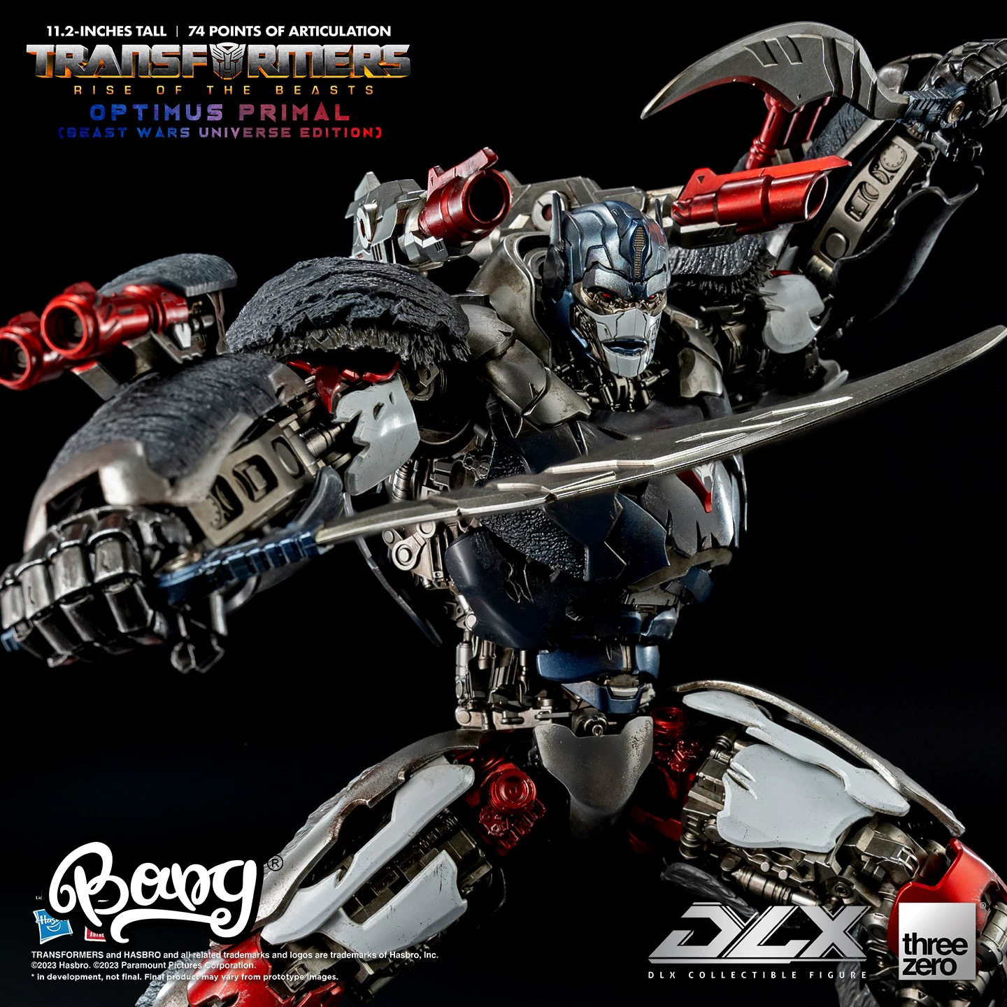 THREEZERO变形金刚擎天圣手办