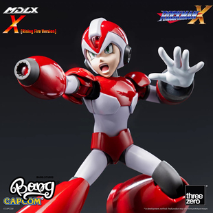【Bang】预售 THREEZERO 洛克人X MDLX X上升火焰版 可动人偶手办