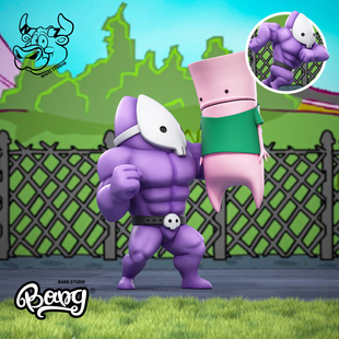 Bang Q版 预售 狂扁小朋友 GK手办桌面摆件礼物 NIUZI工作室