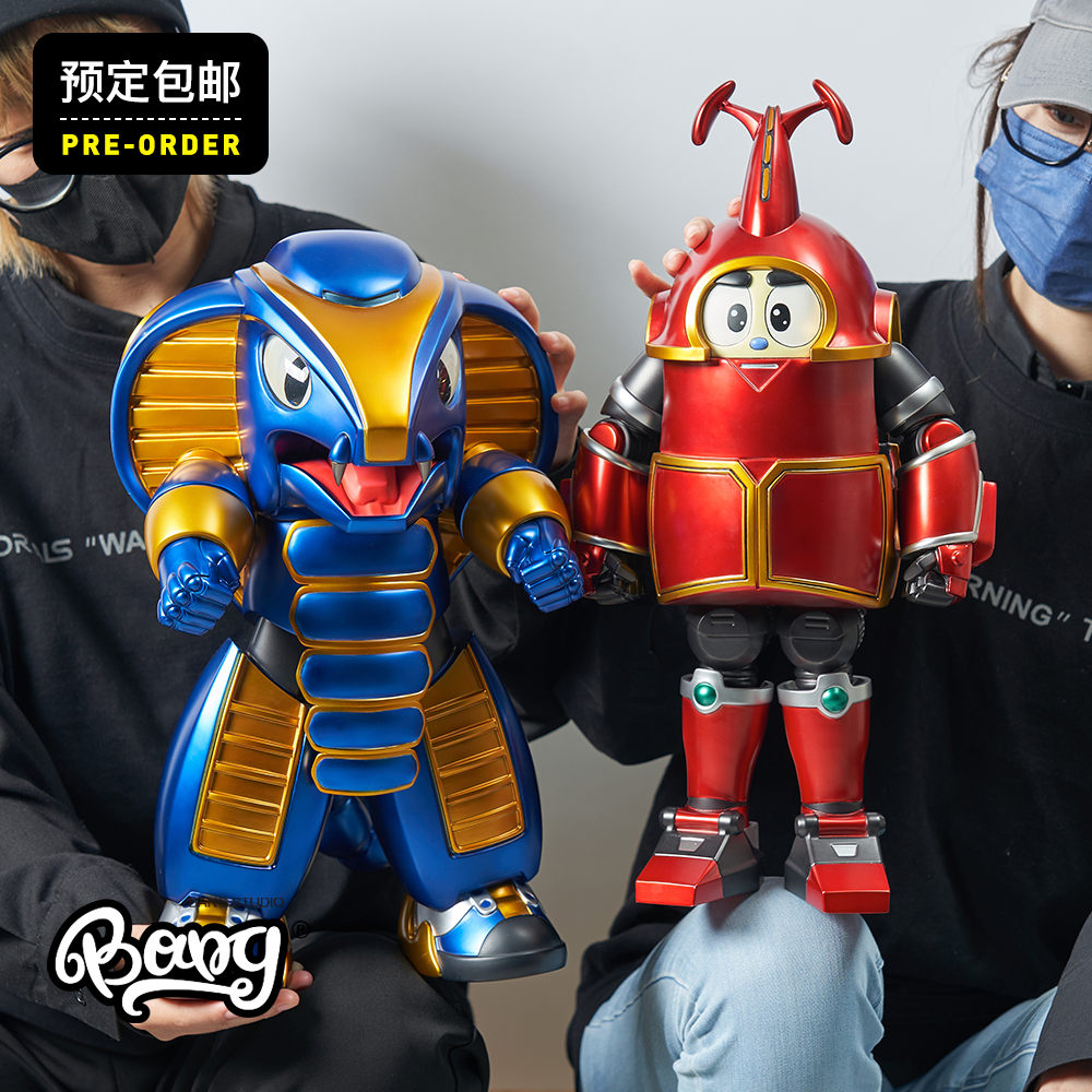 【bang】预售 天神工业 铁甲小宝系列 卡布达 蟑螂恶霸 潮玩手办
