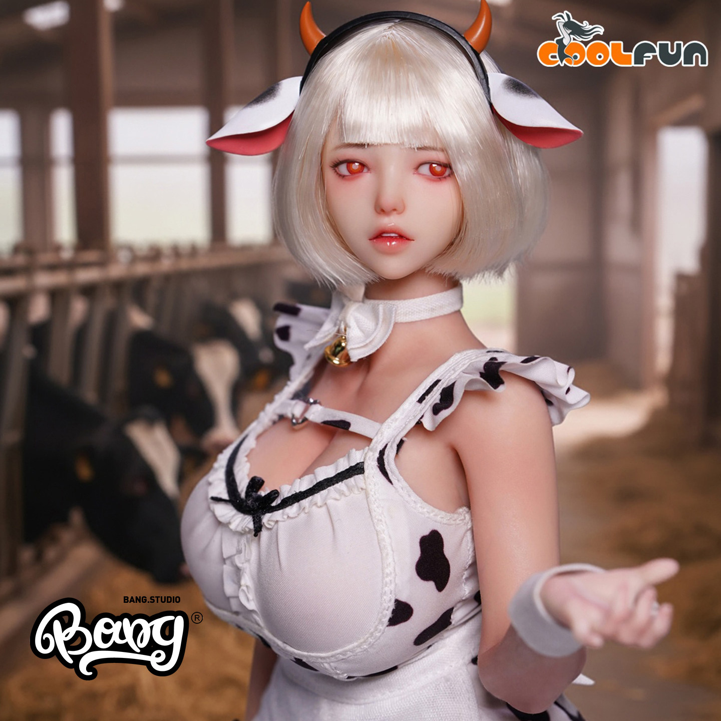 【Bang】COOL FUN 牧场乳牛少女奈奈 1/6可动人偶手办摆件礼物,模玩/动漫/周边/娃圈三坑/桌游,成人向雕像/兵人,淘宝优惠券,粉丝福利购,淘宝优惠卷