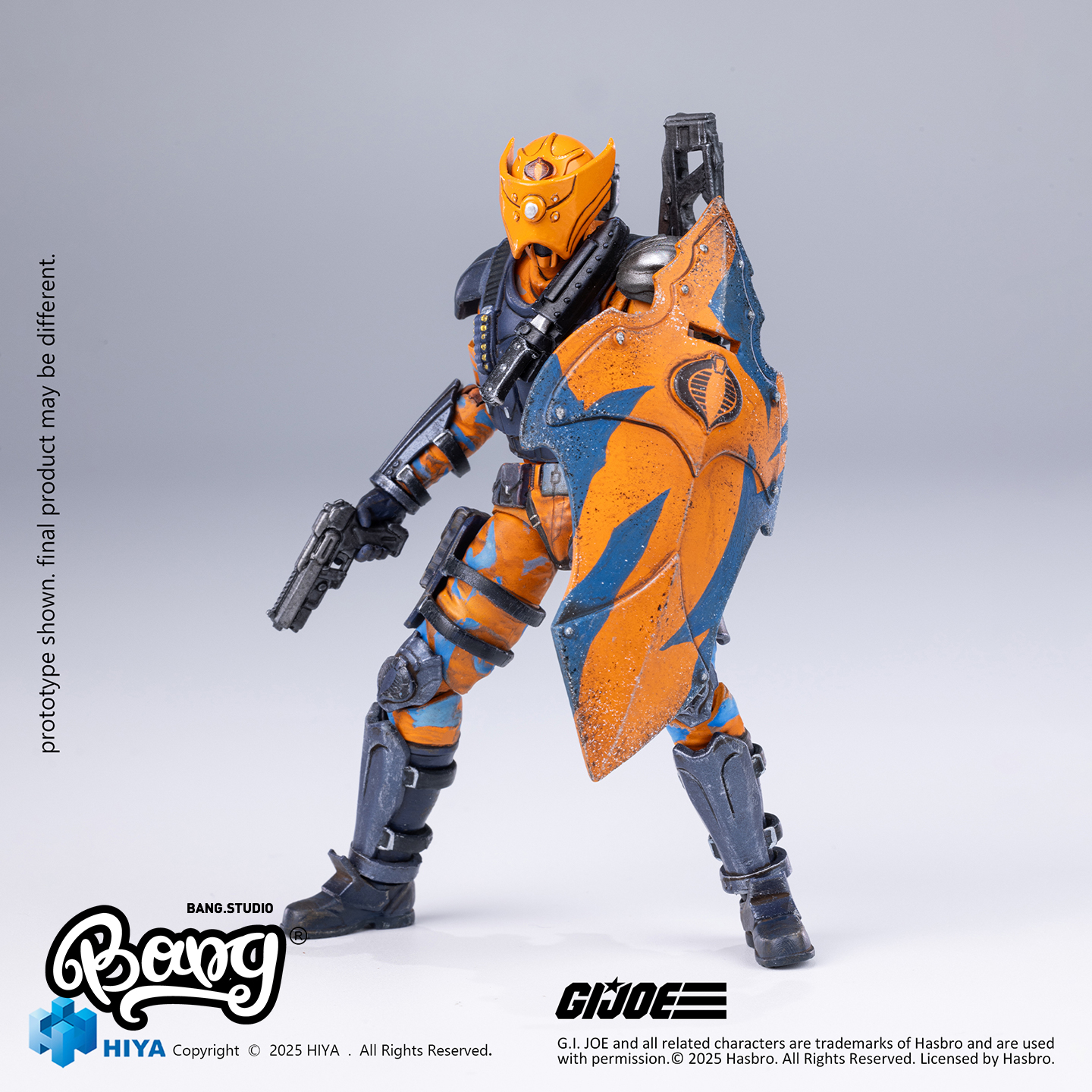 HIYA海雅特种部队阿历蛇魔手办