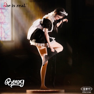 超写实手办摆件礼物 She Lou real 现货 女仆 Bang