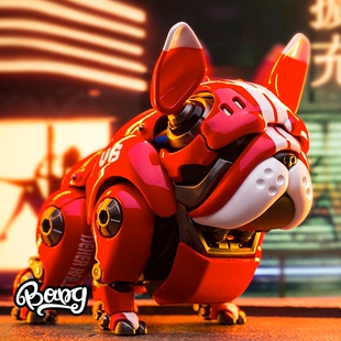 【Bang】现货 机械兽 RAMBLER机器狗 斗牛犬法斗潮玩手办车载摆件