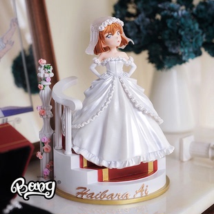 花嫁灰原哀Q版 GK手辦桌面擺件禮物 婚紗灰原哀 YYDS Bang 預售