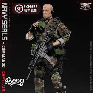 【Bang】预售 CFTOYS 海豹特种部队 突击小队队长 1/12人偶手办