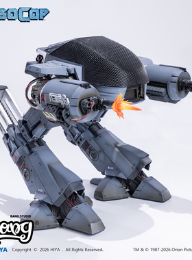 【Bang】预售 HIYA海雅 机械战警 ED-209 1/12超可动人偶机甲手办