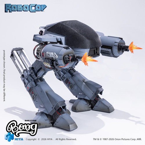 HIYA海雅机械战警ED-209手办