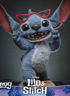 【Bang】预售 HOTTOYS 星际宝贝史迪奇 史迪仔毛绒手办摆件礼物