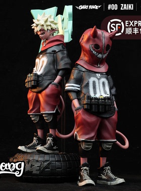 【Bang】现货 J.T STUDIO GAKi RACE DSC雕像系列 #00 ZAIKI 手办