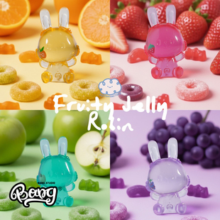 KOTTONFACTORY 预售 FRUITY JELLY 水果果冻罗宾兔 ROBIN Bang