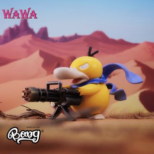 WAWA 现货 STUDIO 加特林可爱鸭 GK手办桌面摆件礼物 Q版 Bang