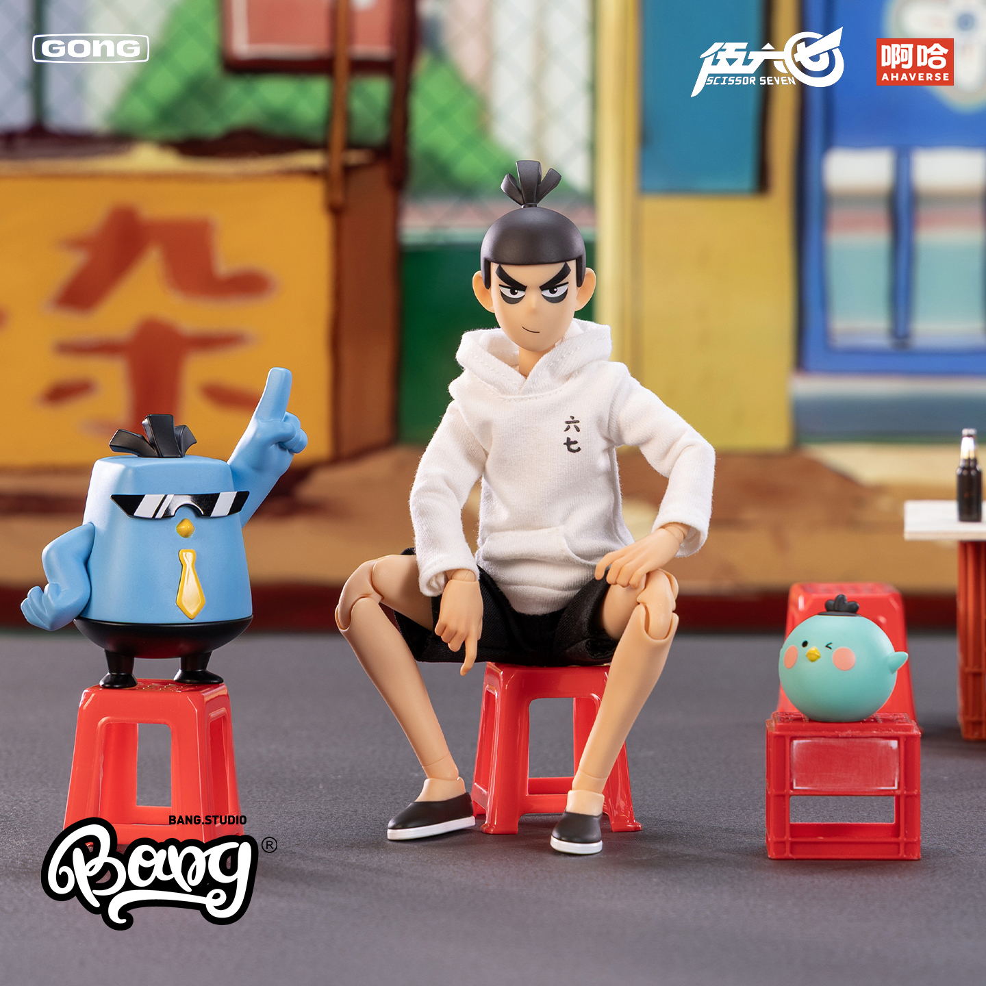 共鸣GONG伍六七布衣可动人偶