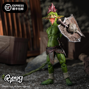 HOPDO 预售 TOYS 莫西干哥布林 12可动人偶手办摆件 Bang