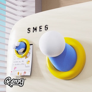 现货伸出圆手小夜灯冰箱贴家居桌面摆件创意圣诞新年礼物 Bang