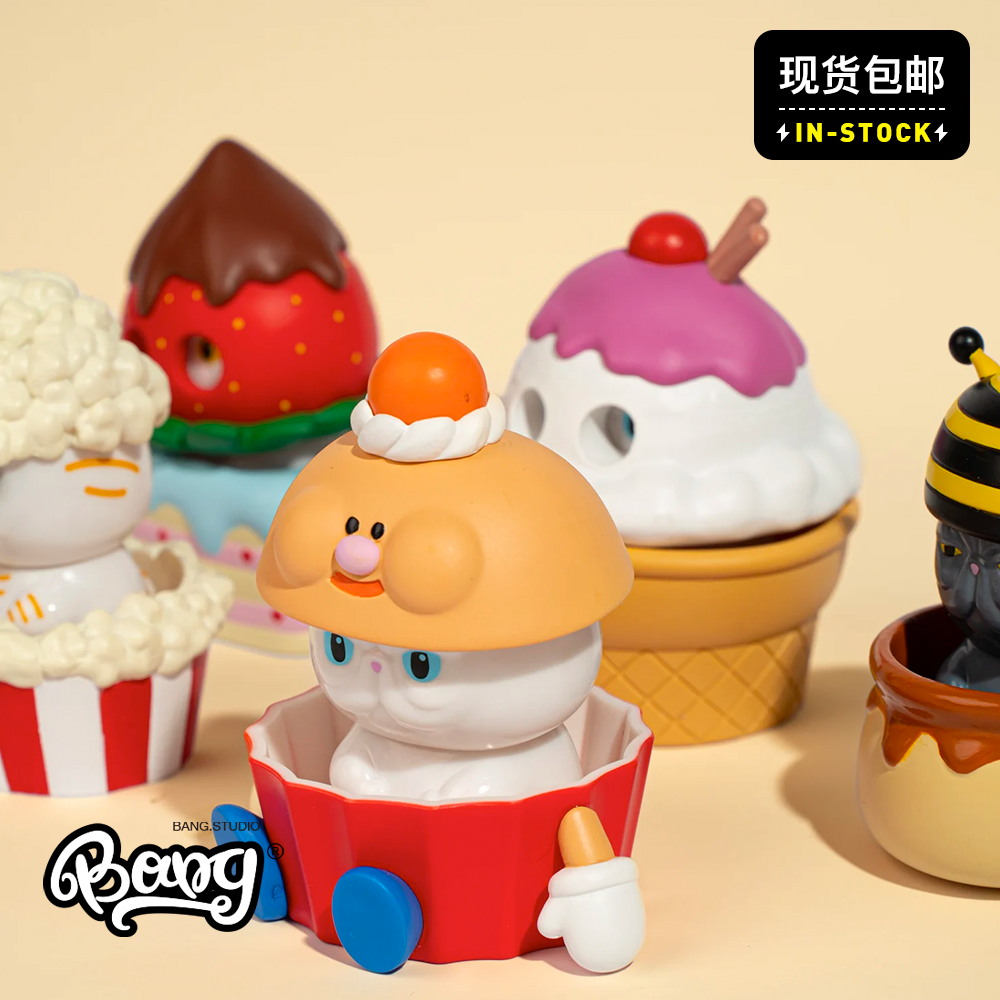 UNBOXREFRESHMENT蛋糕猫盲盒