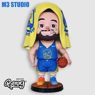 勇士队 史蒂芬 Q版 现货 库里2.0 GK手办桌面摆件礼物 Bang
