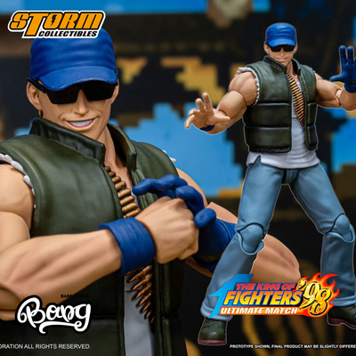 STORMTOYS拳皇98克拉克史迪尔