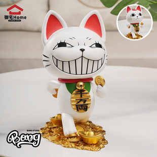 送钱财神猫 御宅HOME 预售 潮玩手办桌面摆件礼物 Bang