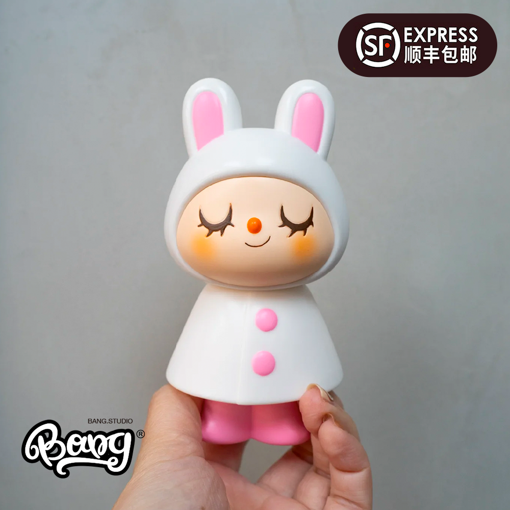 UNBOXGREENIE兔女孩潮玩手办