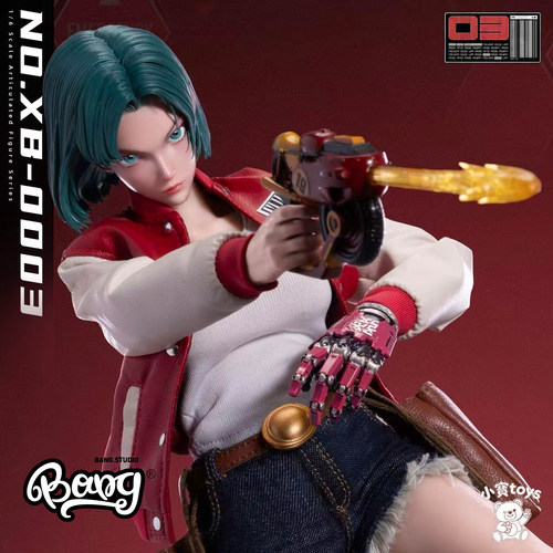 小寶TOYS财富少女蓝发妖姬手办