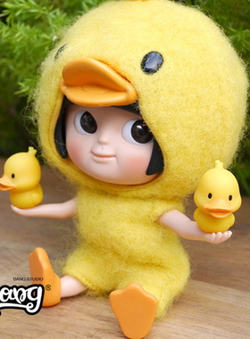 【Bang】现货 iXTEE iXDOLL 情人节 鸭 妹头 BuBu Ducky 鸭仔套装
