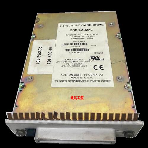 SDDS-AB2AC工业设备35 SCSI PC卡驱动器50PIN现货实图