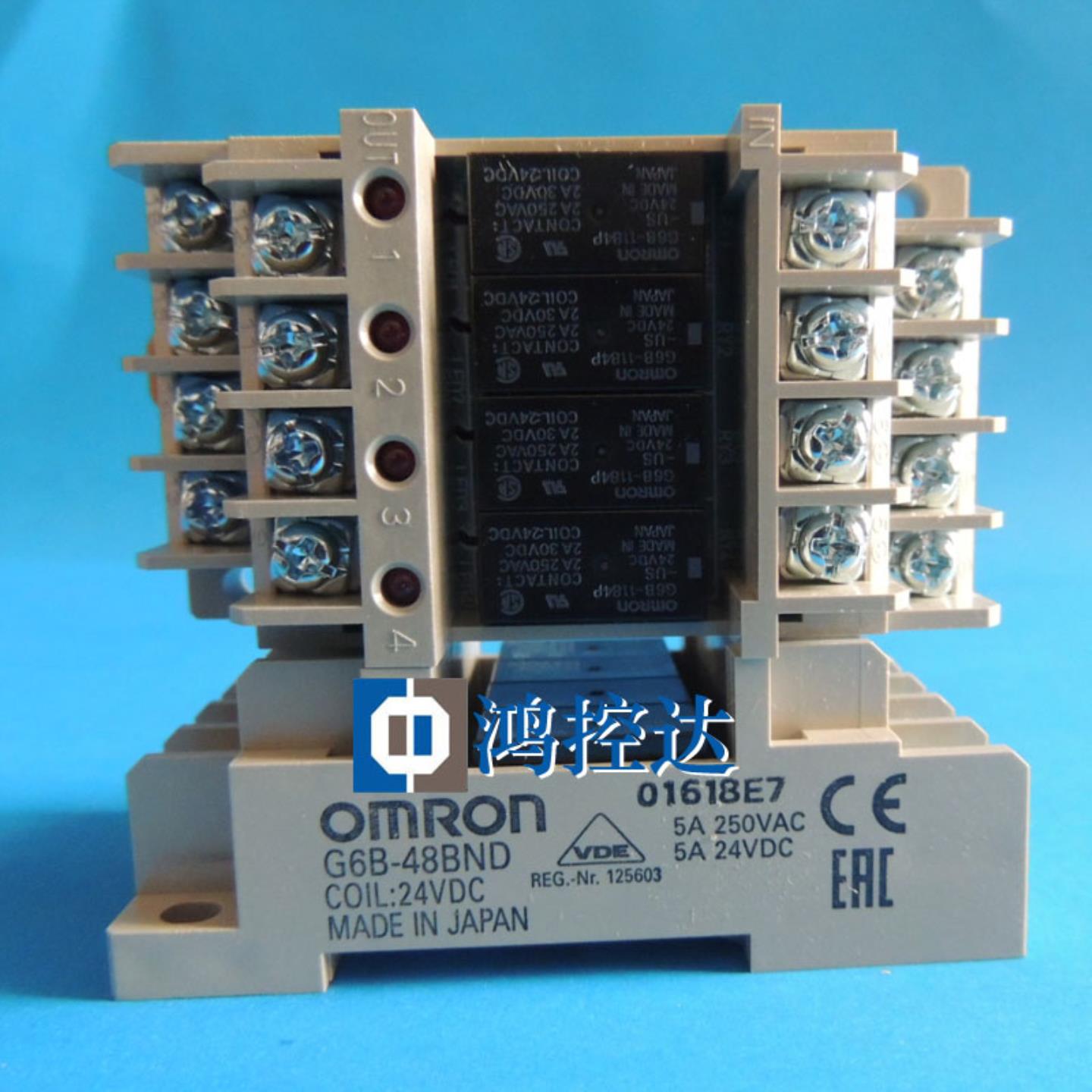 OMRON继电器G6B-48BND DC24V