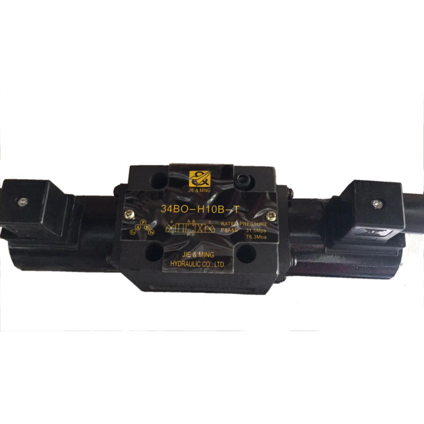 34BO-H10B-T 折弯机电磁阀 JIE&MING  压力315MPA 40Lmin
