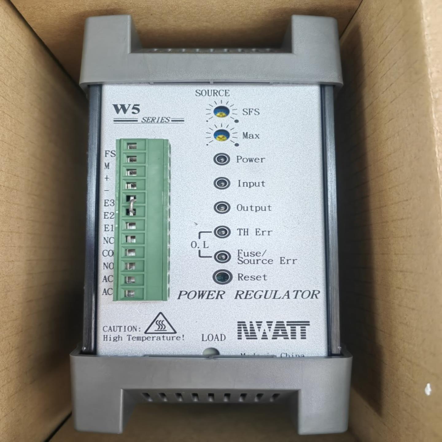 W5SP4V030-24JTF W5SP4V030-24JCC-025 NWATT桦特单相电力调整器