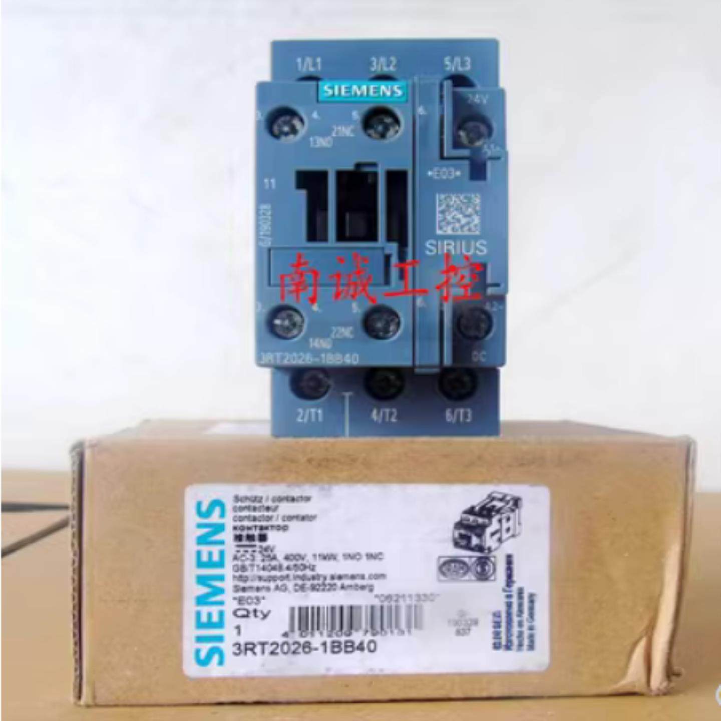接触器3RT20242025202620272028-1BB402BB40