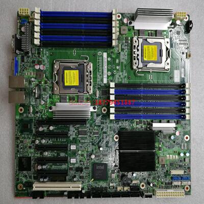 Intel S5520HC 双路1366 X58服务器主板 支持至强6核 ECC REG内存