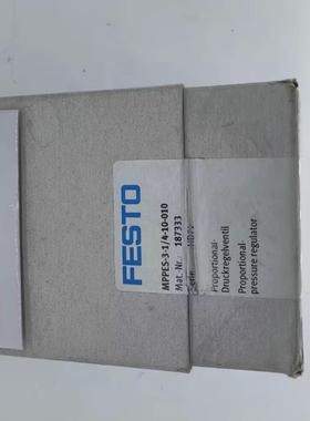 FESTO费斯托 187333 比例压力阀 MPPES-3-14-10-010现货