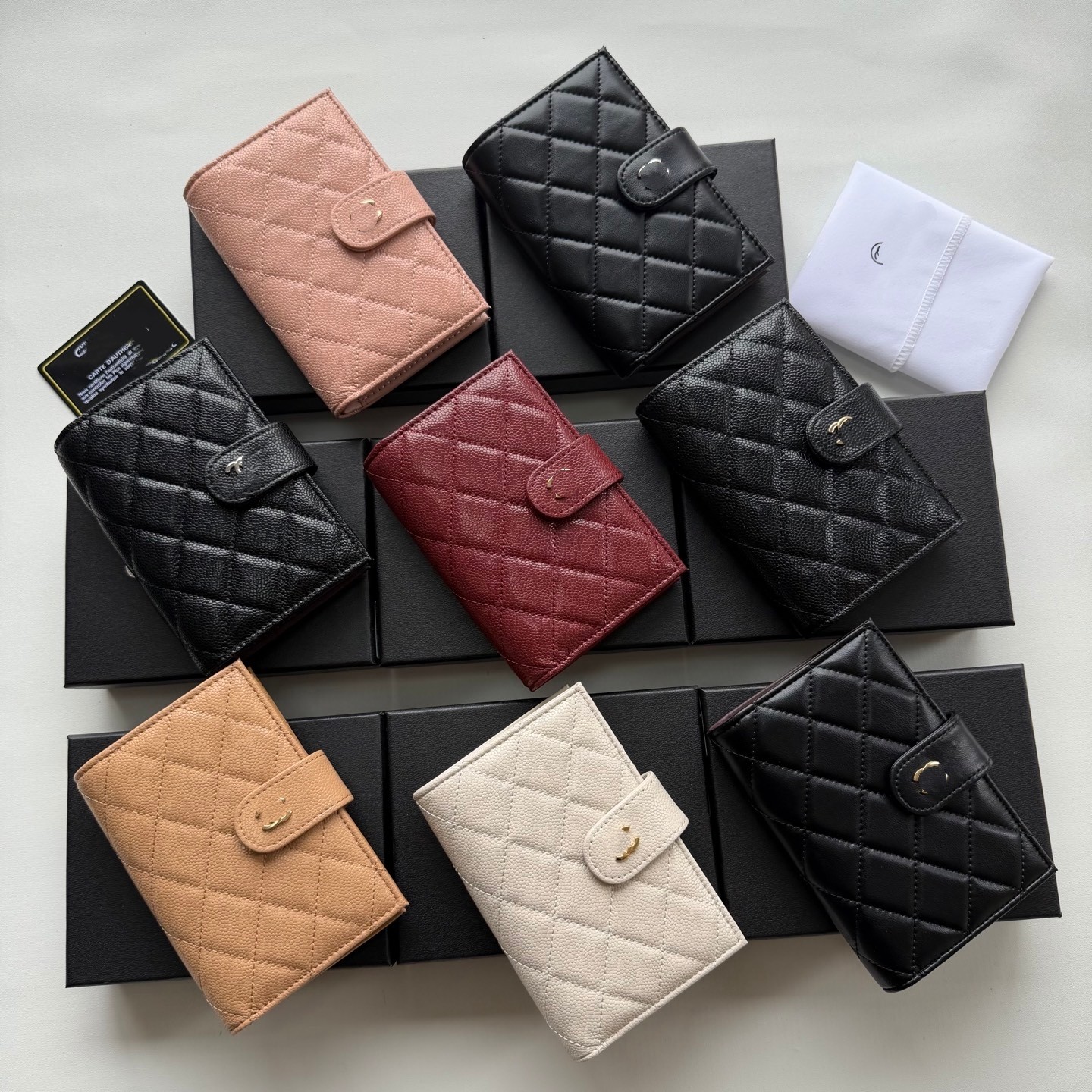 跨境 小香风证件护照夹包机票卡包钱夹鱼子酱球纹零钱包,箱包皮具/热销女包/男包,证件包,淘宝优惠券,粉丝福利购,淘宝优惠卷