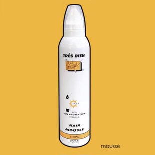 澳门代购 TReS BIEN New Image头发摩丝Hair Mousse  造型250ml