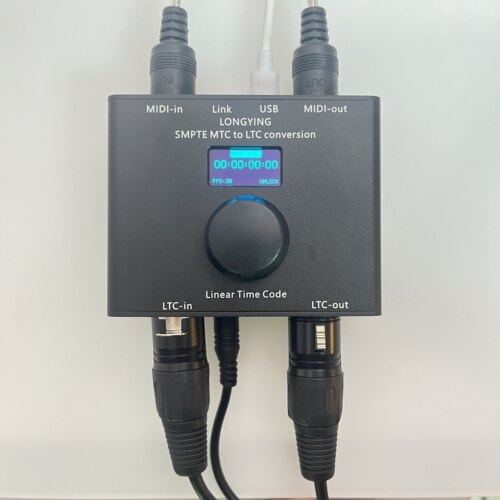 usbmidLTCplay舞台灯光音