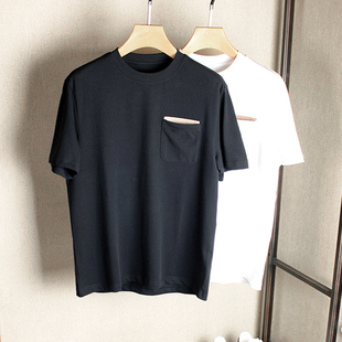 【享受级棉感 宽松版】~280克重纯棉~男士小落肩圆领短袖T恤