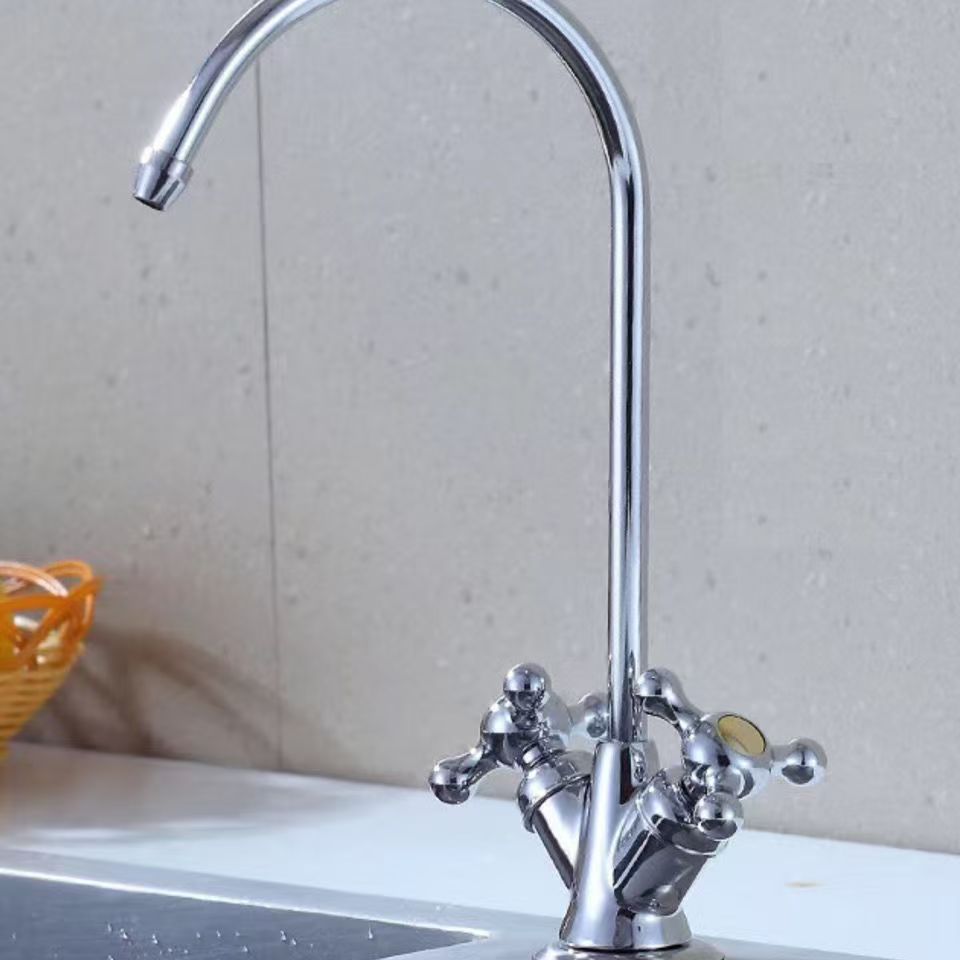 净水器纯水机厨房不锈钢无铅净水龙头接2分管直饮水各品牌通用